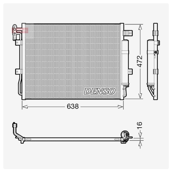 Nový výměník klimy Denso Range Rover