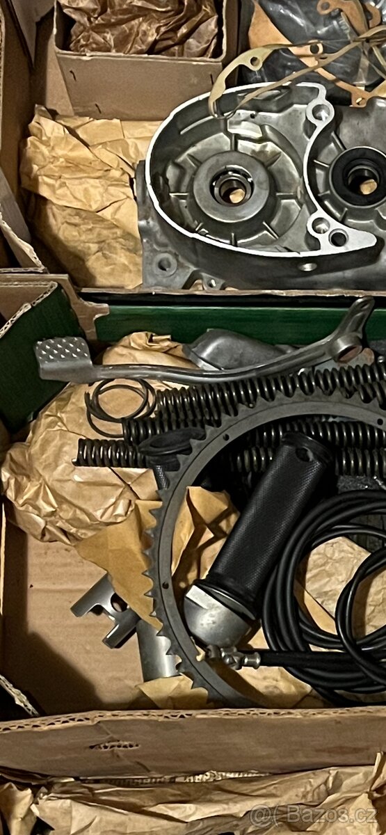 Uloženková brzdová páka Jawa 550 pařez