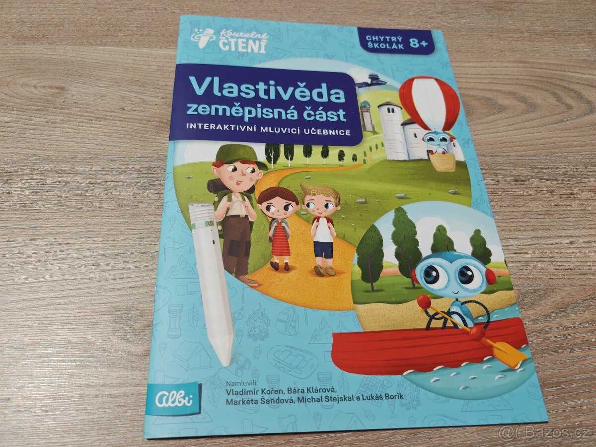 Albi Kouzelné čtení Vlastivěda - zeměpisná část
