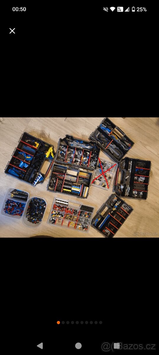 Lego technic díly
