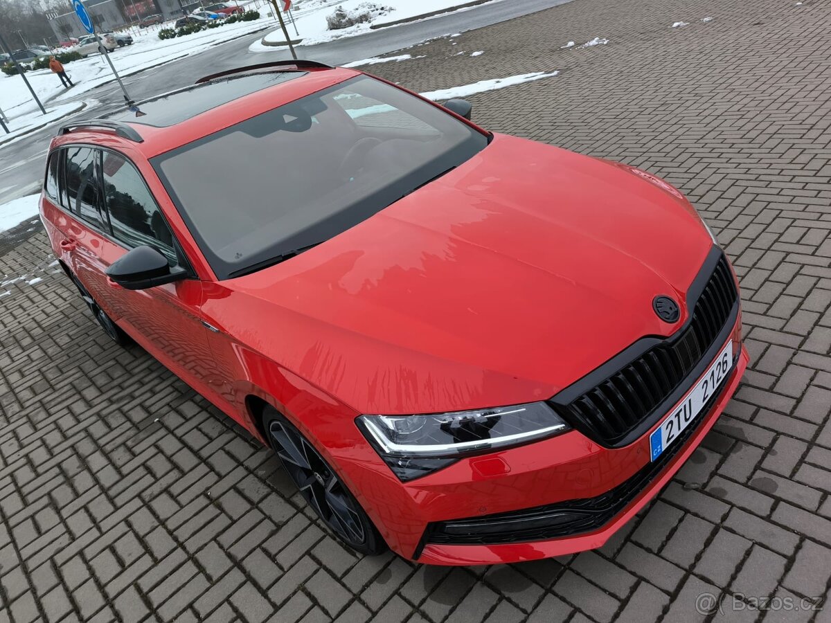 Škoda Superb Sportline full výbava 2022
