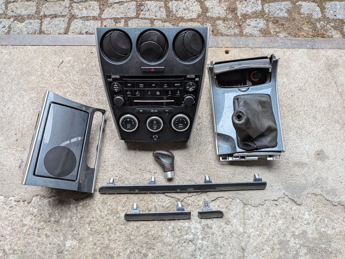 Rádio středový panel + listy