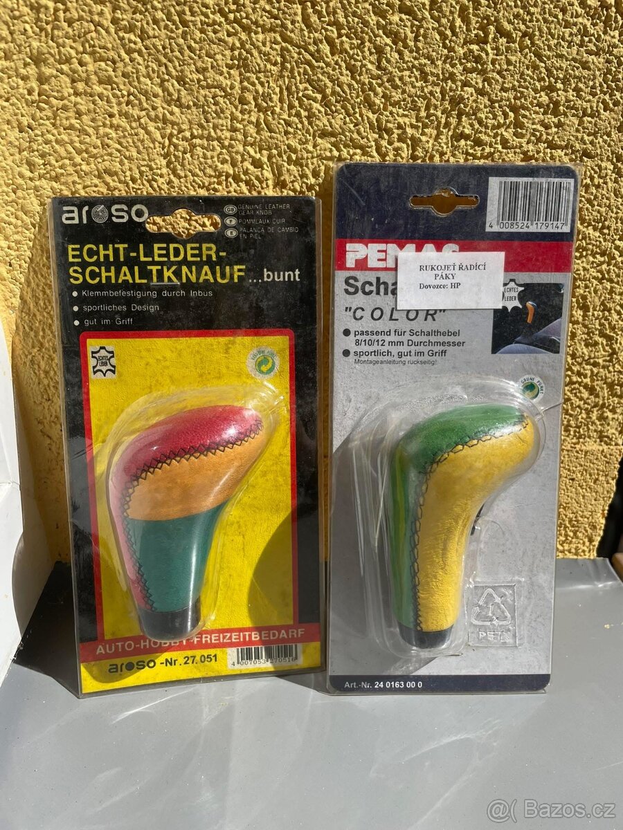 Prodám barevné hlavice řadící páky