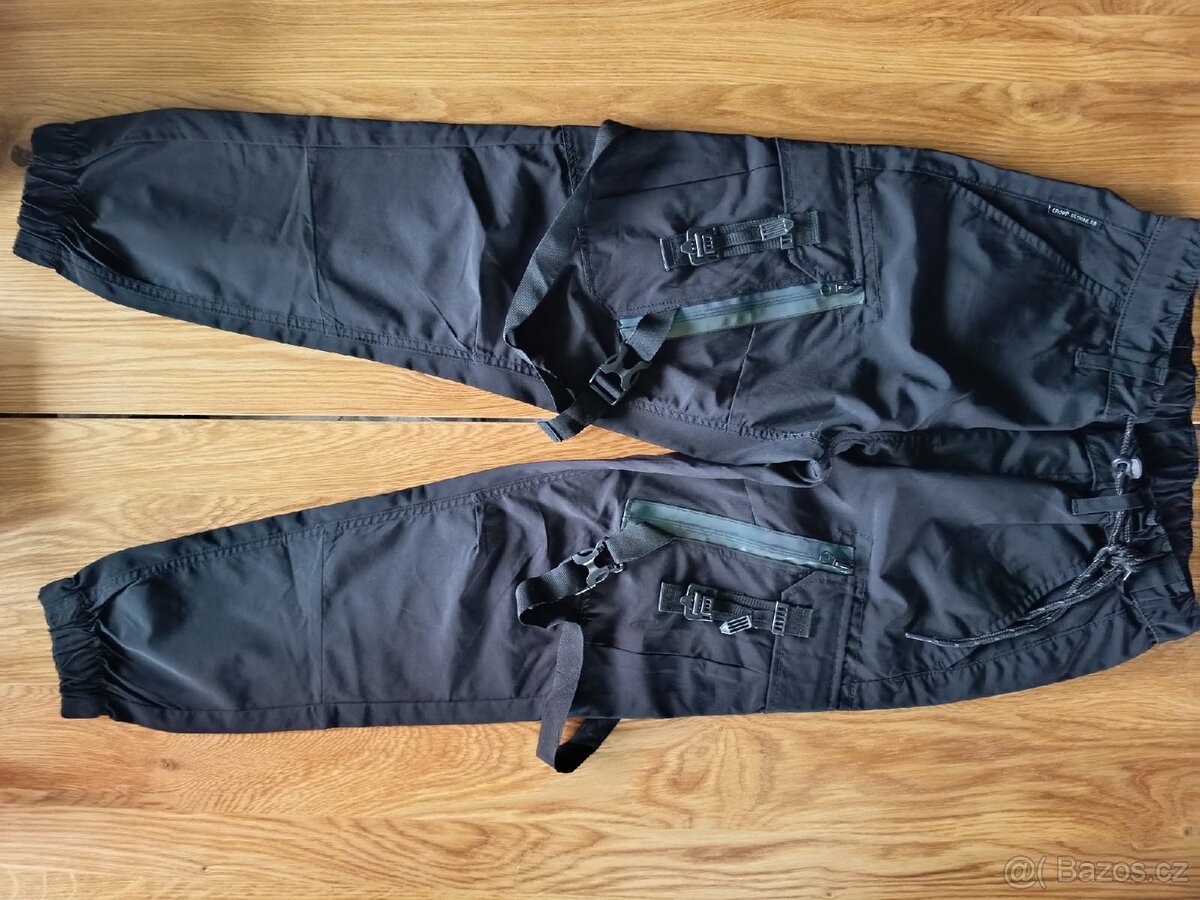 Kalhoty / Kapsáče Jogger - Cropp vel. XS, 28, neochrom zipy