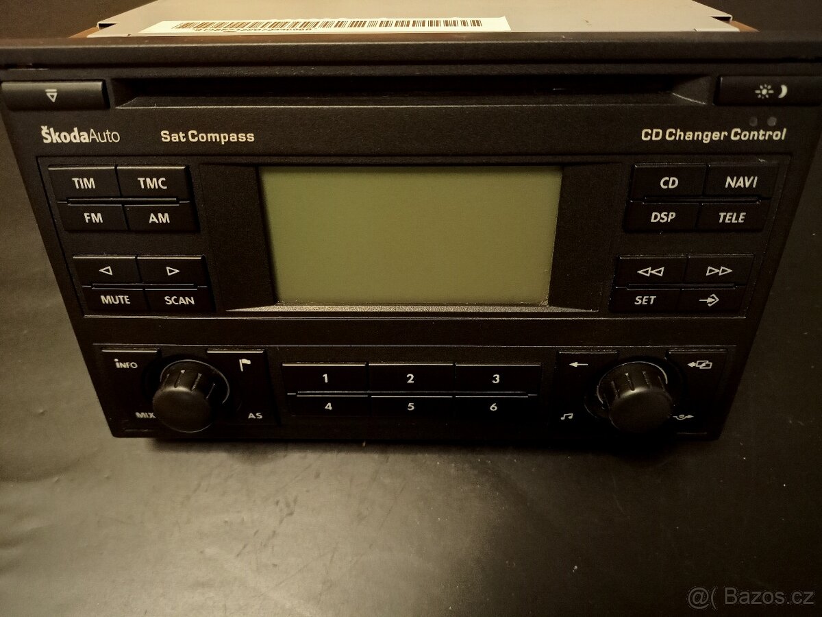 Autorádio škoda auto Satcompass Navi