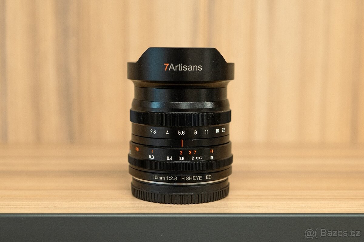 7Artisans 10mm f/2,8 "Rybí oko" (L-mount)