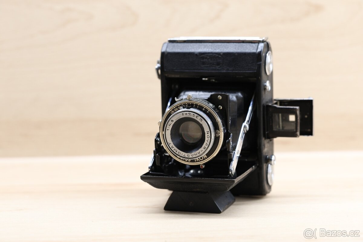 PRODÁNO - Zeiss Ikon Nettar 515 Novar Anastigmat 1:4,5 7,6cm