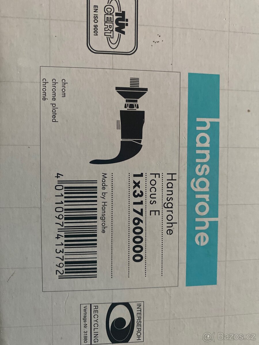 Páková vanová baterie Hansgrohe Focus E