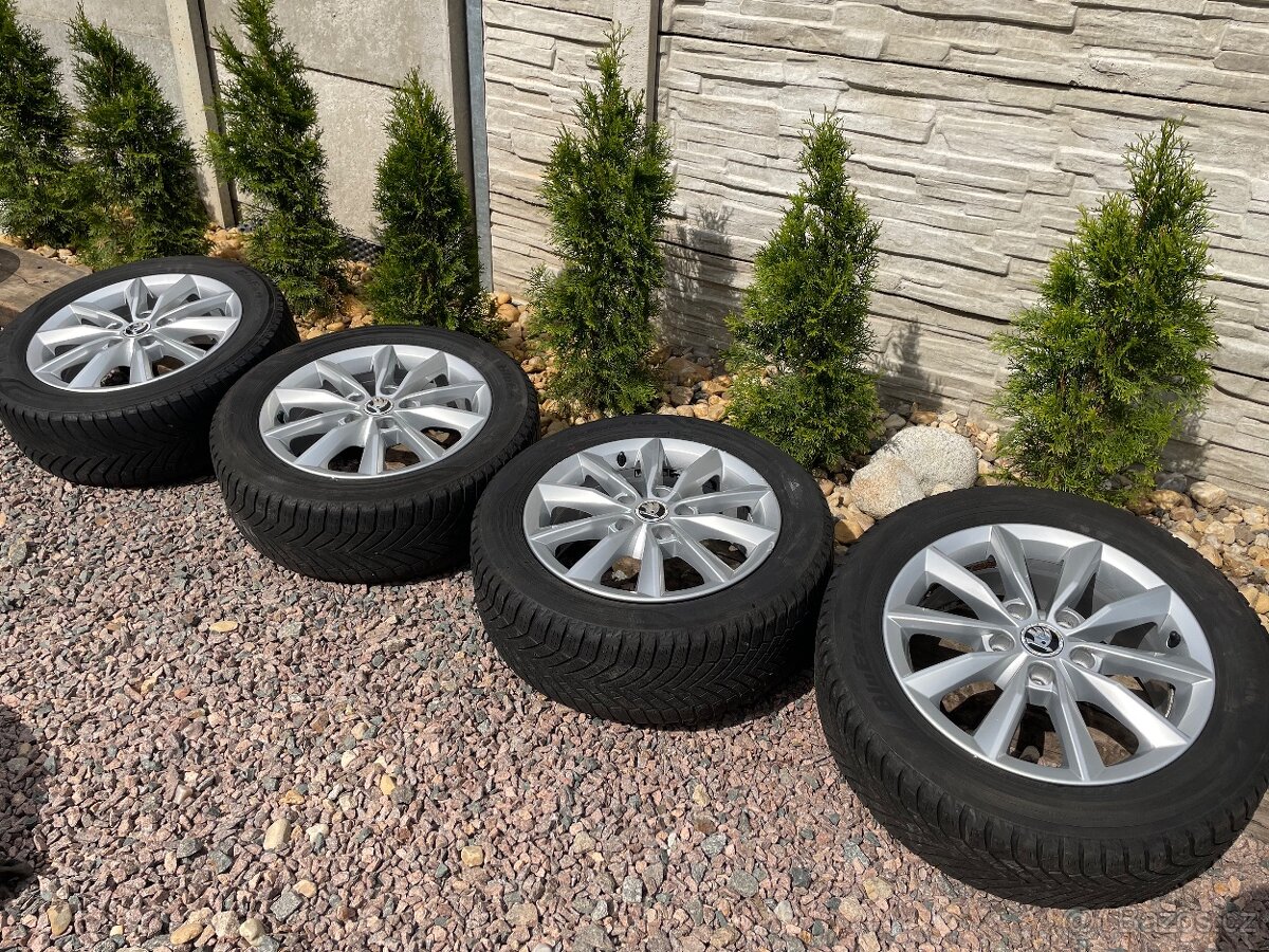 Sada originálních kol ŠKODA MINORIS 5x112 R16