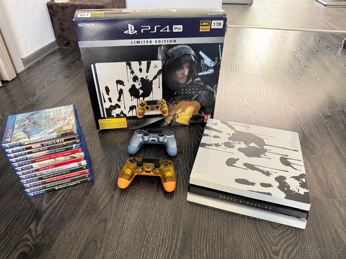 PlayStation 4 Pro 1TB Death Stranding Limited Edition