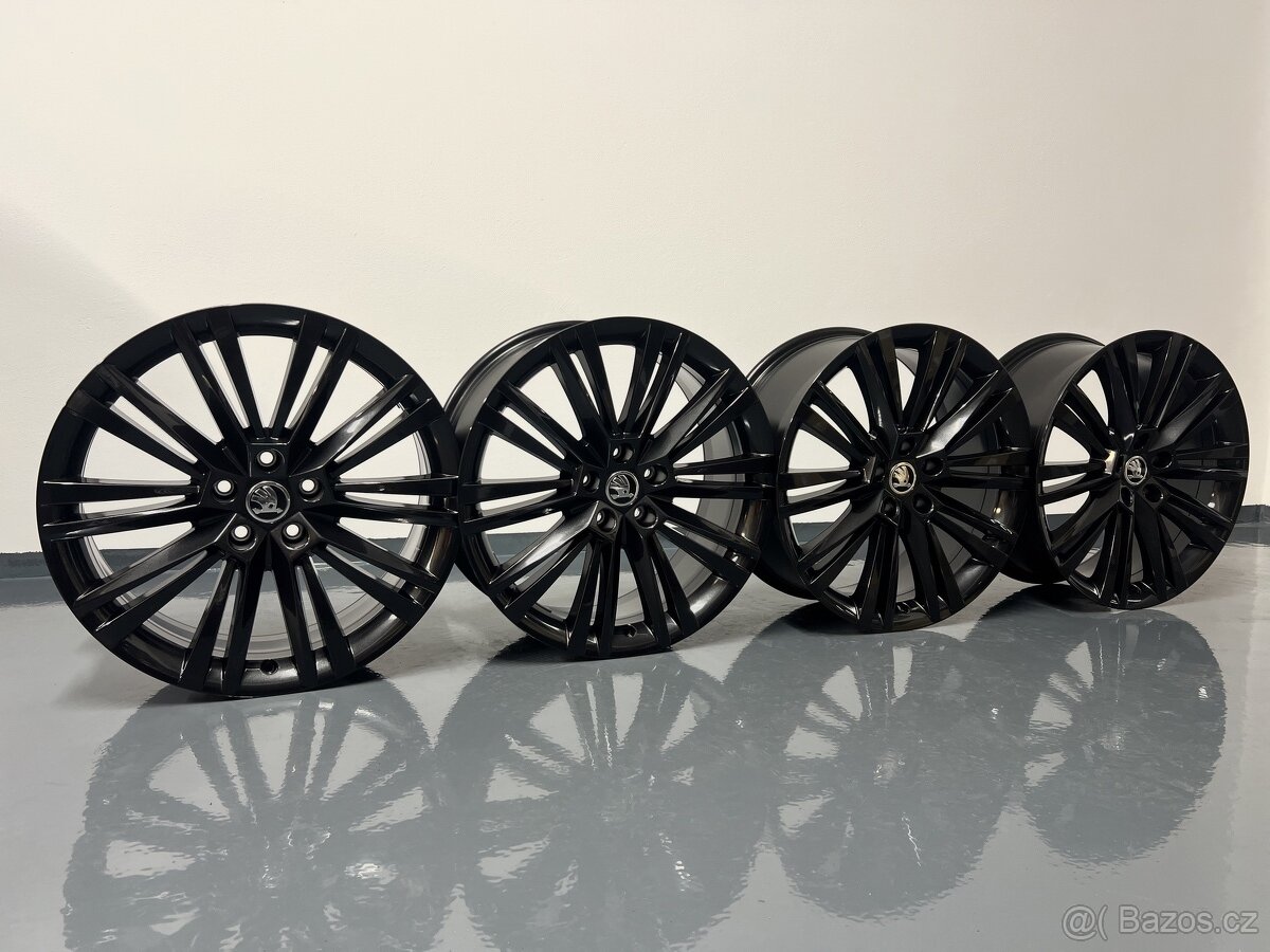 Originální alu kola Canopus ⚫️, Škoda Superb 3, 5x112 r19