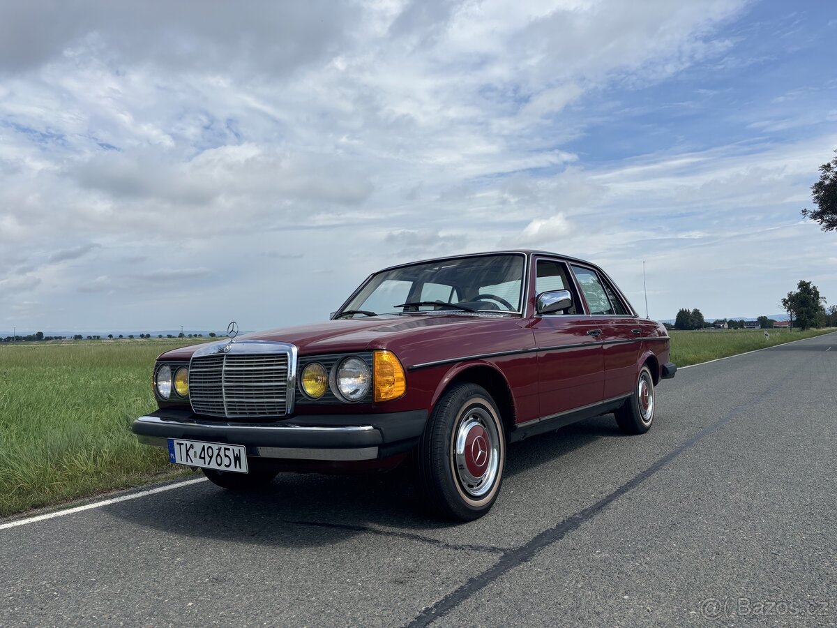Mercedes W123 300D piano TOP STAV
