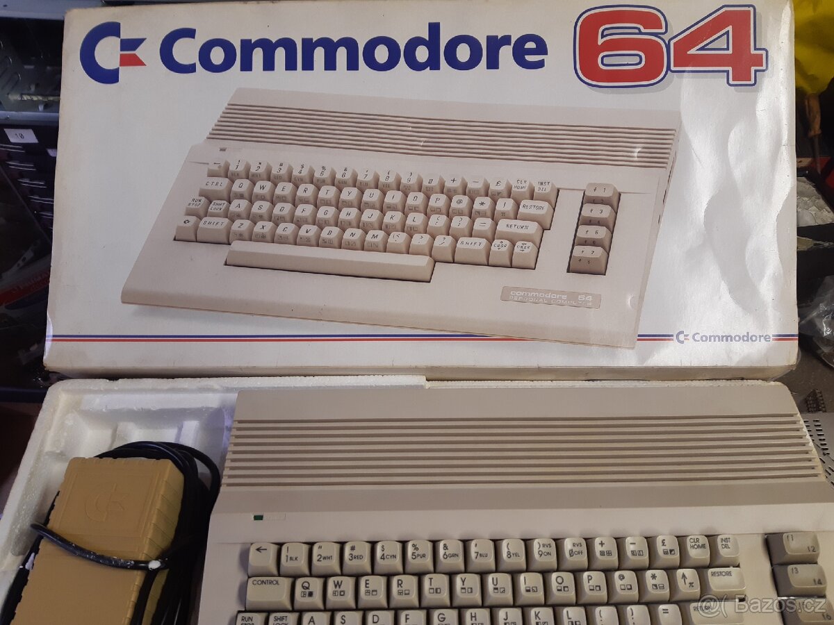 Retro počítač Commodore 64