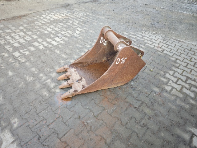 Lžíce podkopová zubatá pevná 60 cm, D16