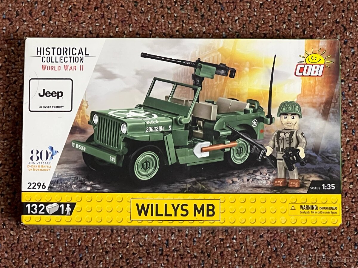 NOVÉ COBI 2296 AUTO Jeep Willys MB