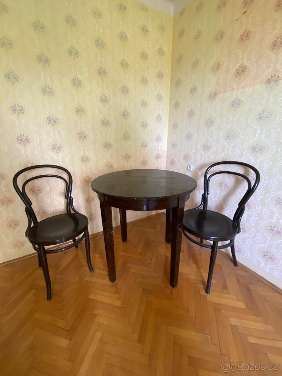 Retro set stůl a židle