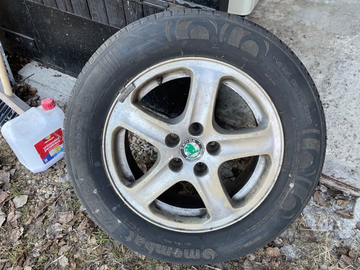 ALU kolo Škoda Octavia 5x100 R15