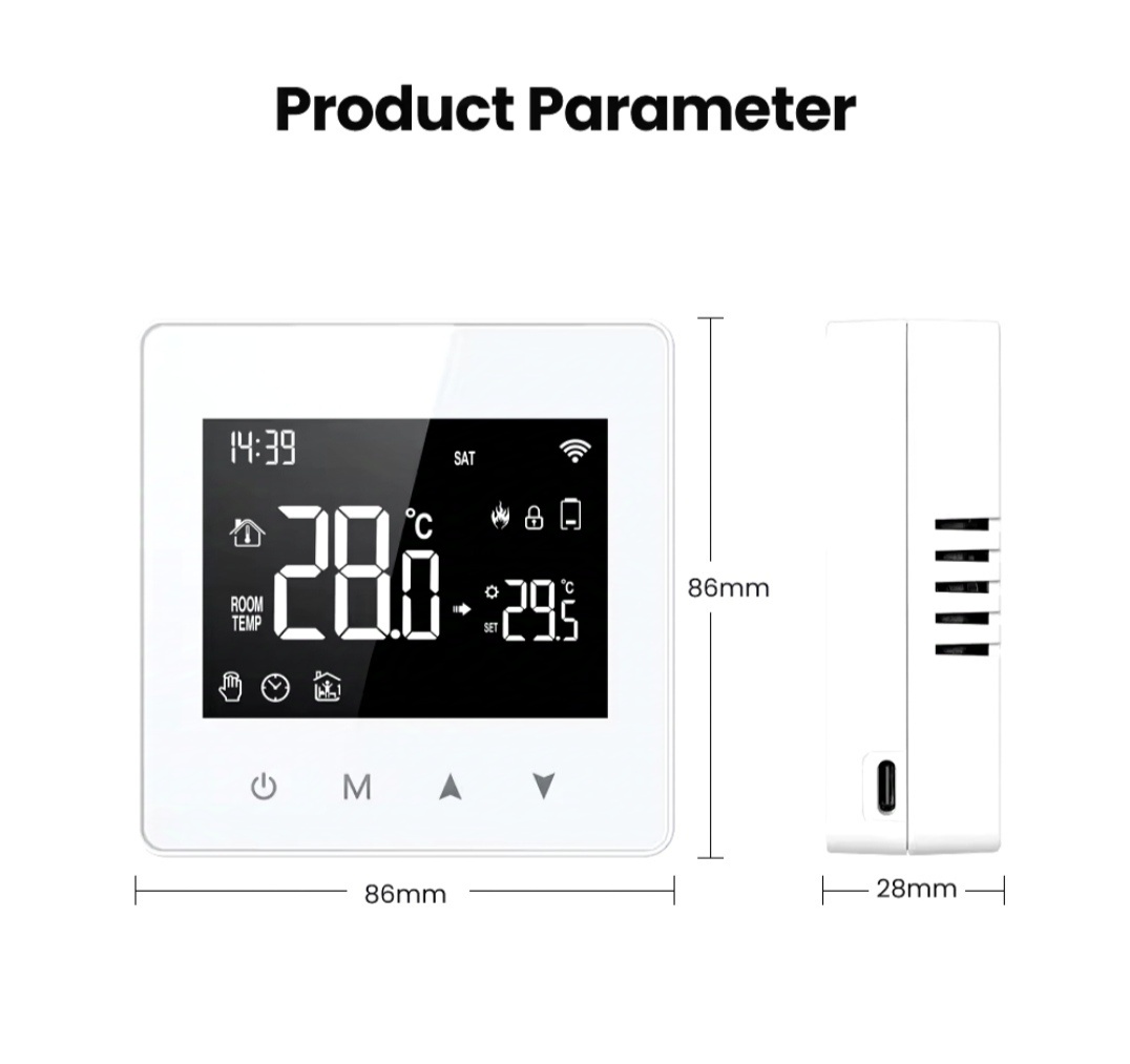 Smart termostat avatto