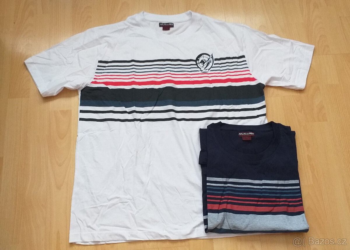 Dvě trička ,,Atlasformen" 2XL