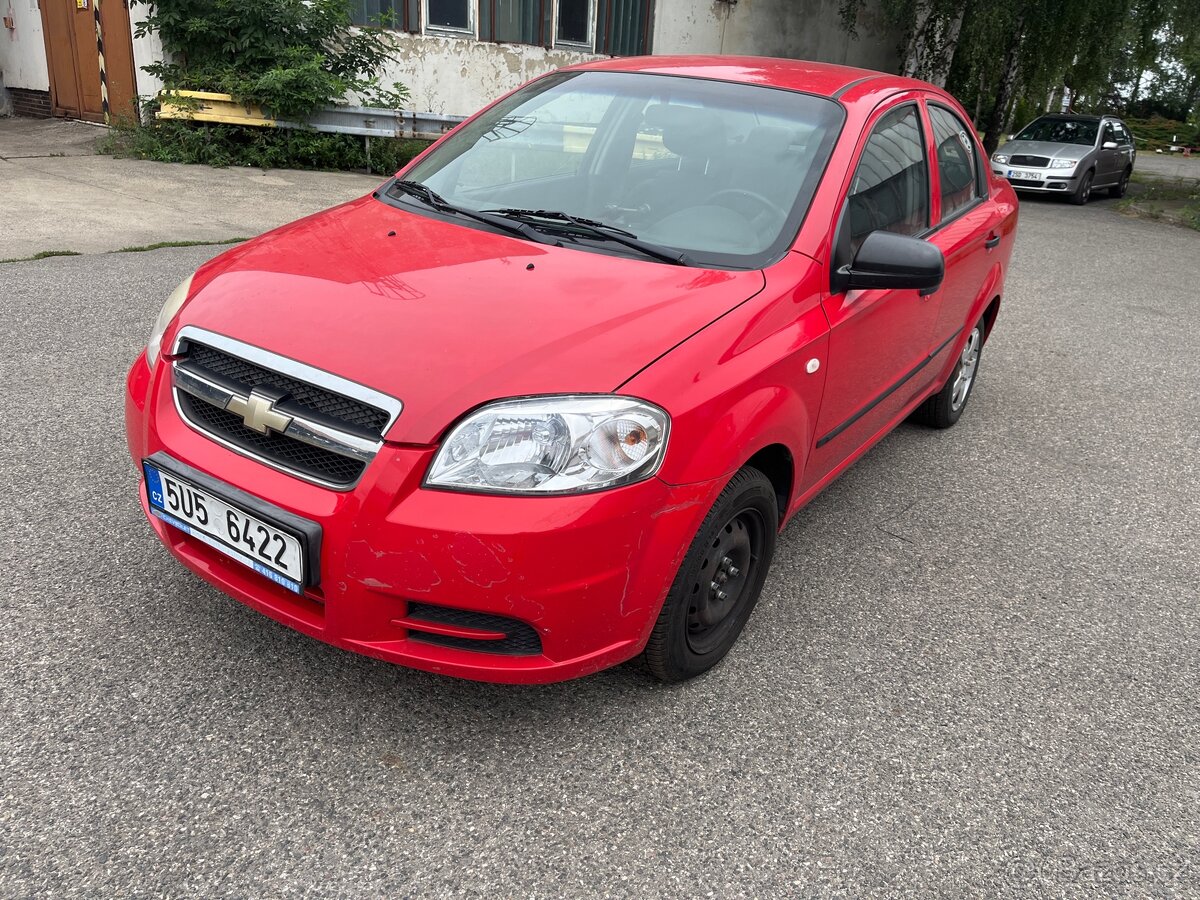 Chevrolet Aveo 1.4 benzin 74 KW R.V.2009