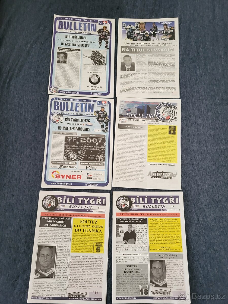 Hokej HC BÍLÍ TYGŘI LIBEREC PROGRAM