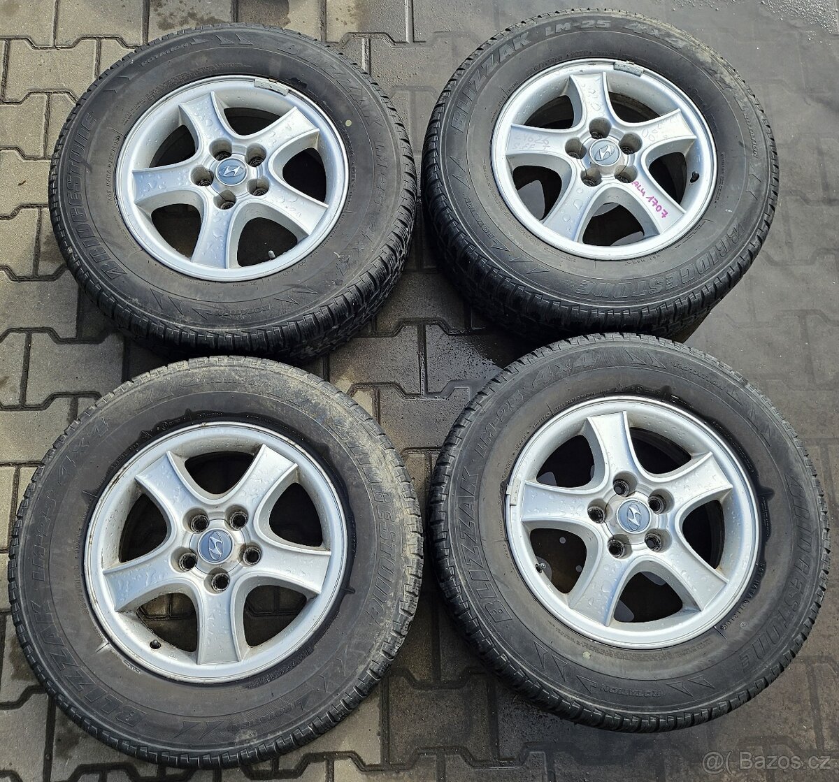 Prodám ALU kola Hyundai č. 1707