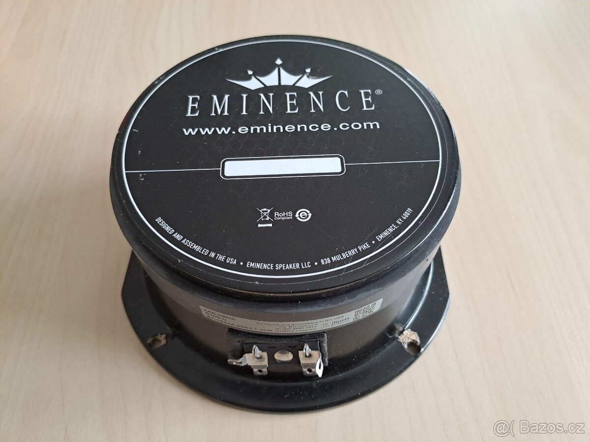 Středový reproduktor Eminence LA6-CBMR, 8 Ohm 150W