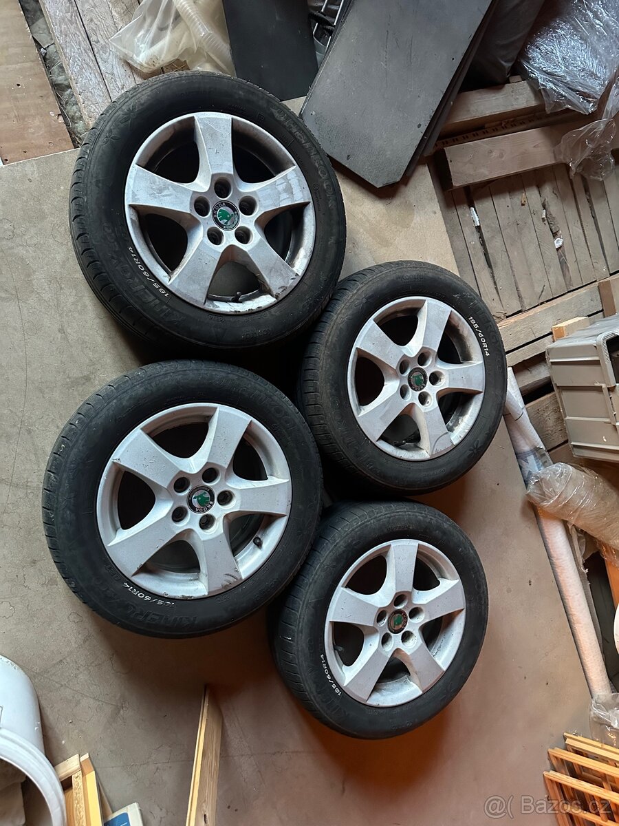 Alu kola 185/60 r14 5x100