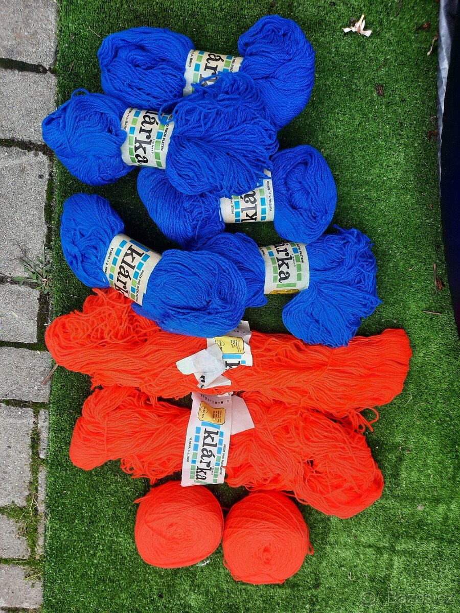 Pletací příze Klárka