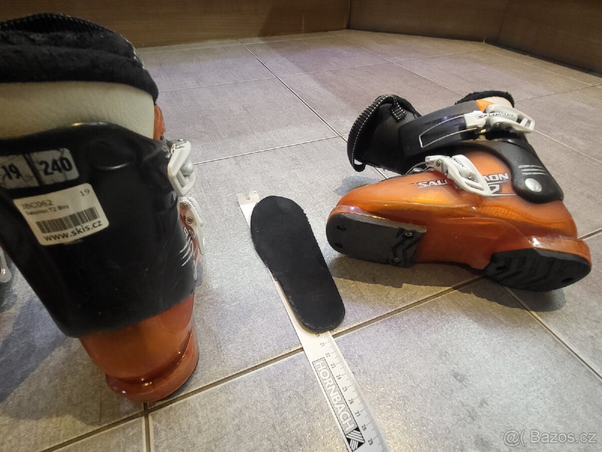 Dětské dvoje lyžáky