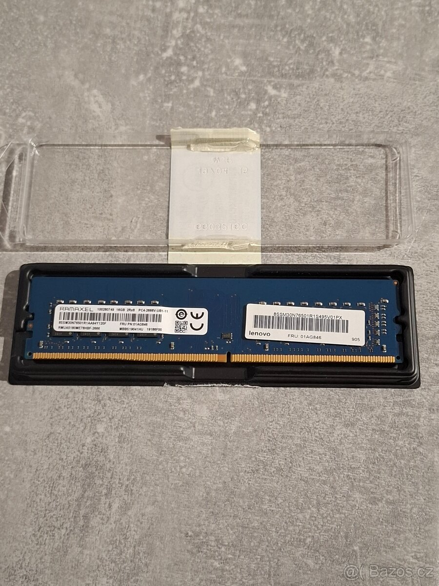 Pamět RAM DDR4 16GB 2666 MHZ