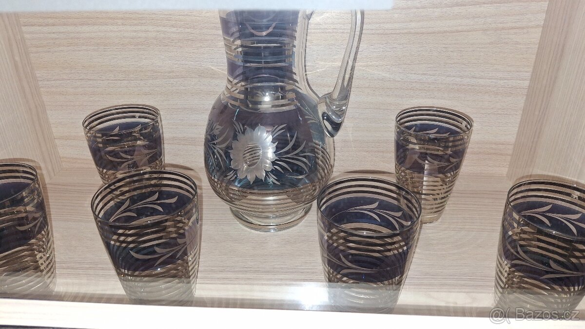 souprava sklenic se džbánem
