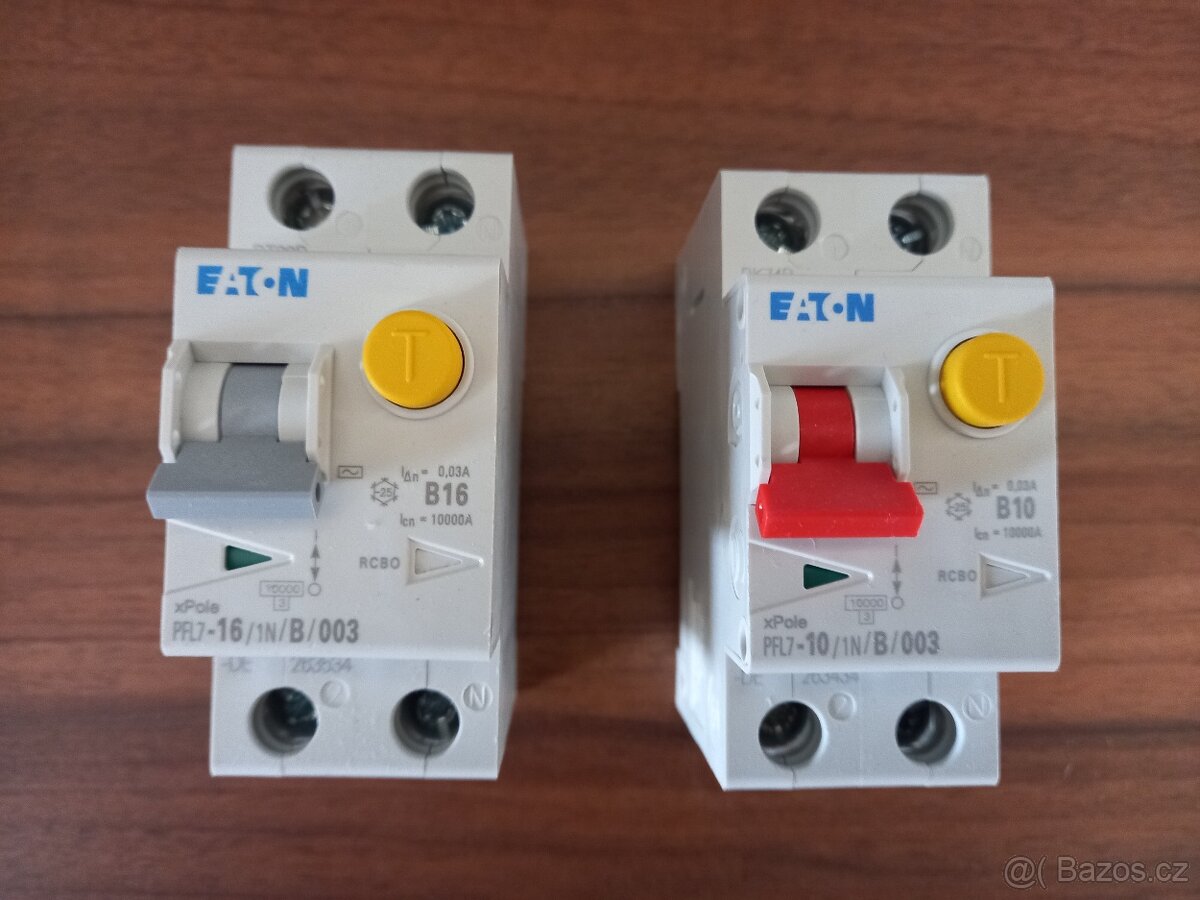 Eaton Proudový chránič Jistič Svodič přepětí Vypínač