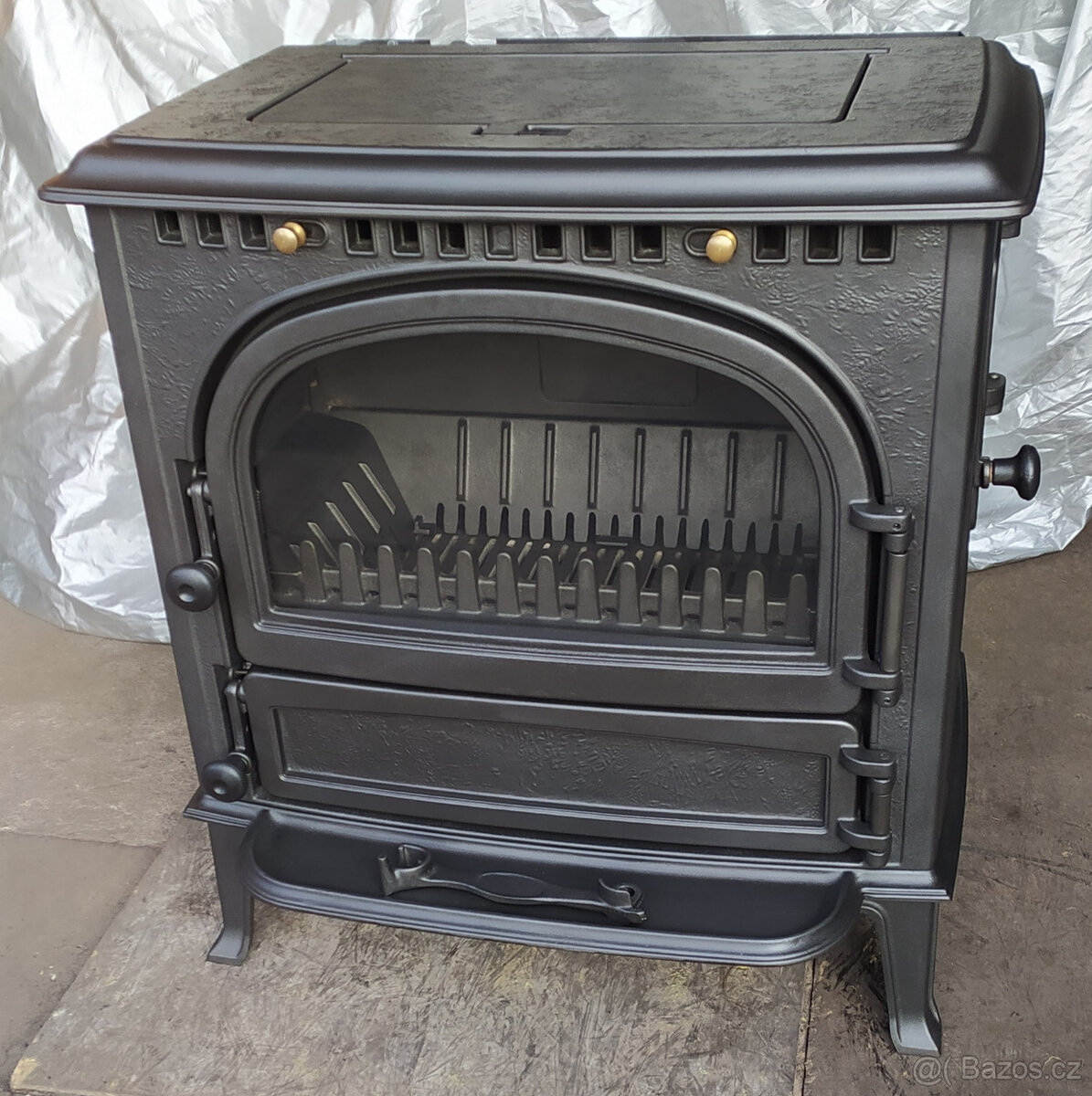Prodám litinová kamna LEDA BRÜSSEL