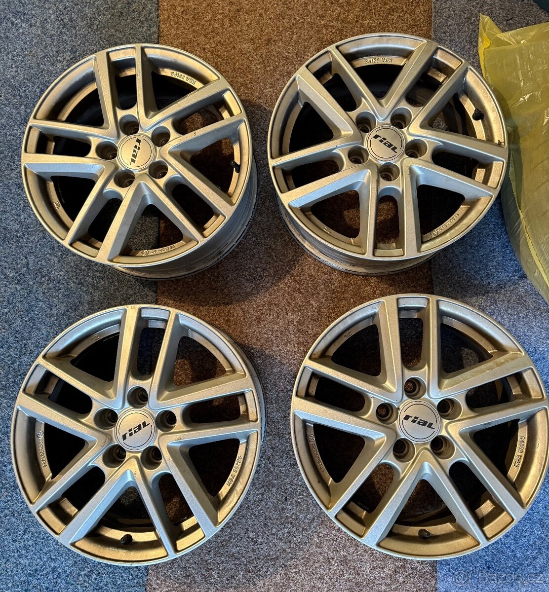 Rial ALU kola R16, VW Passat, Superb - TOP
