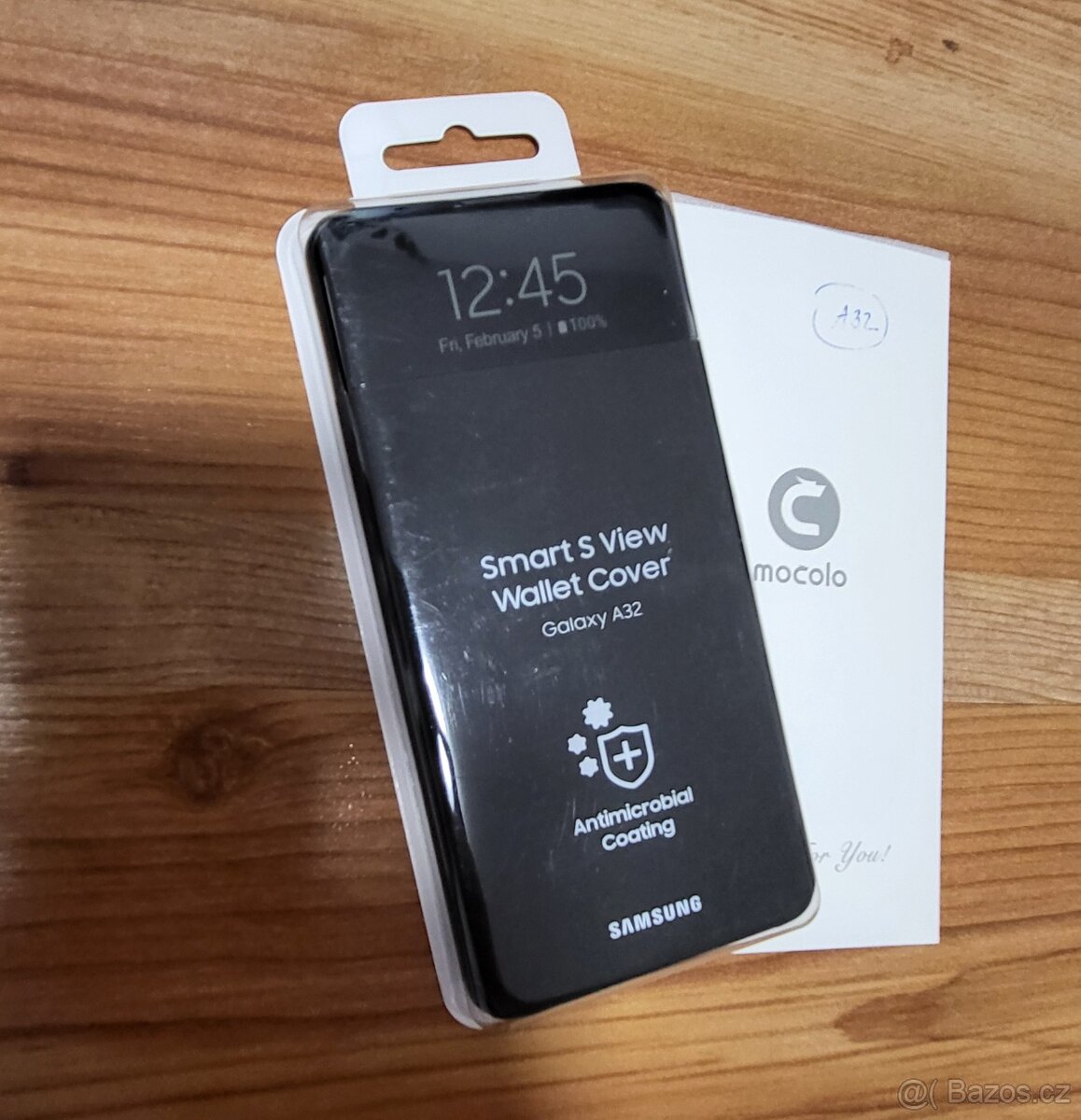 Samsung A32_Originál SMART pouzdro, sklo