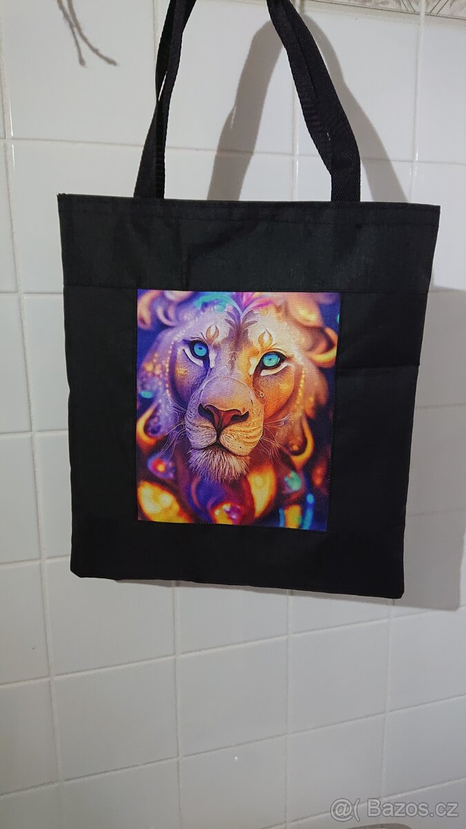 Nákupní taška barevný lev
