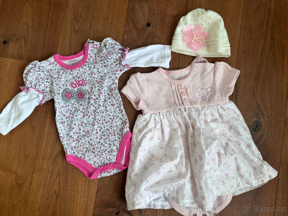 Nové oblečení pro miminko holčičku vel.62 na léto