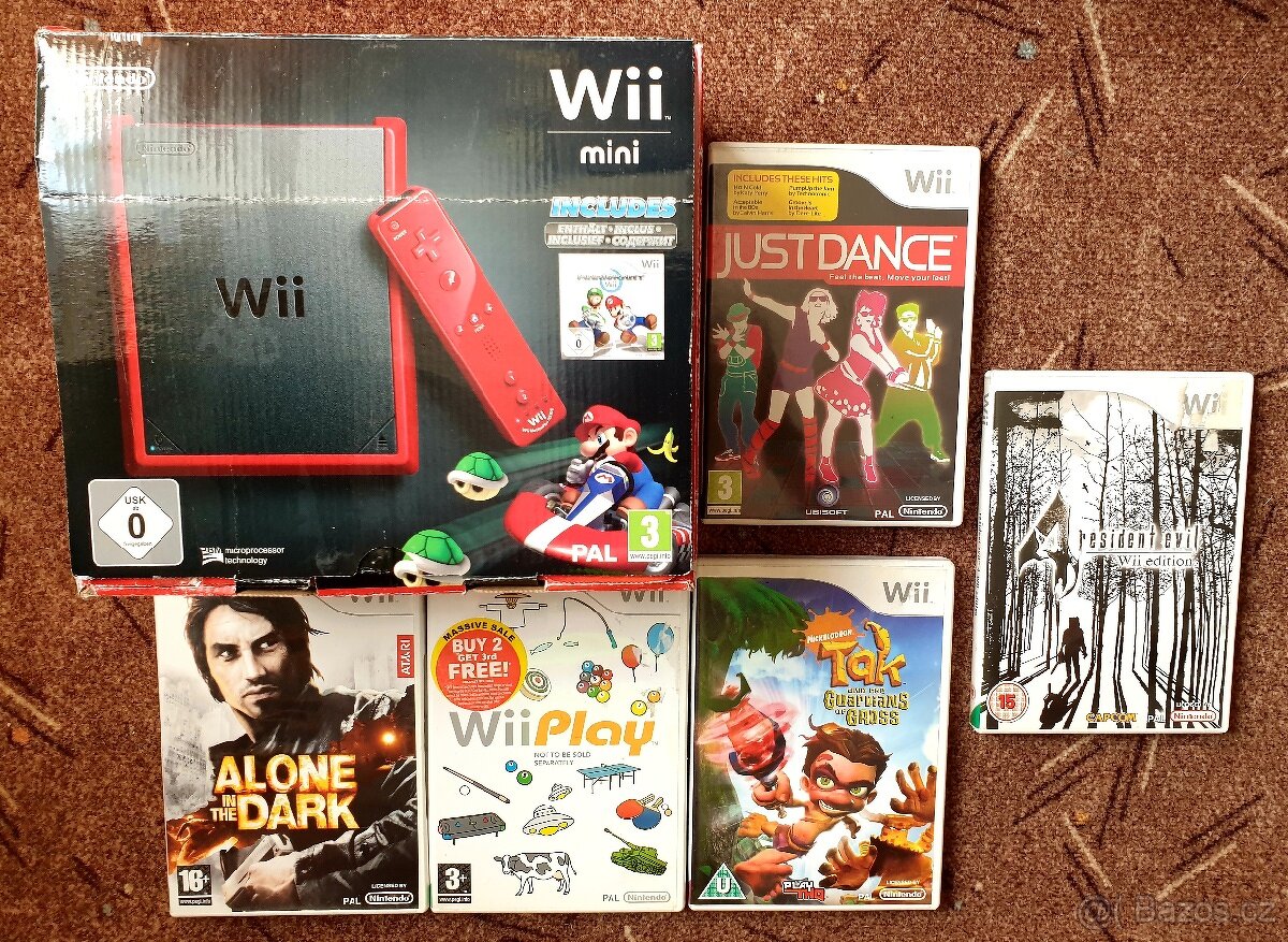 Nintendo Wii Mini Red Edition