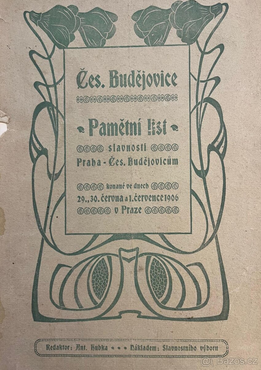 Historické tisky o Českých Budějovicích