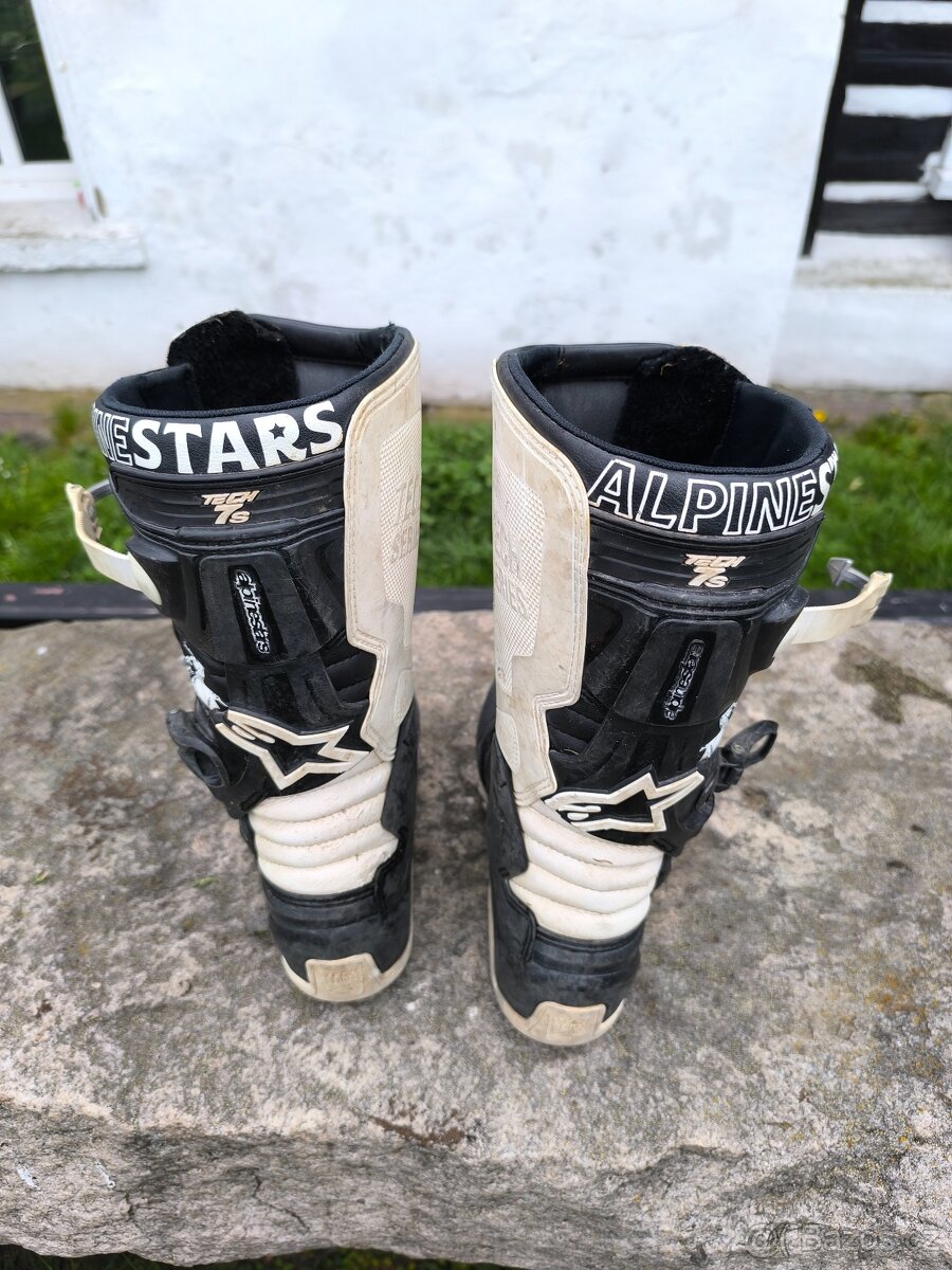 Motokrosové boty dětské Alpinestars vel. 40.5