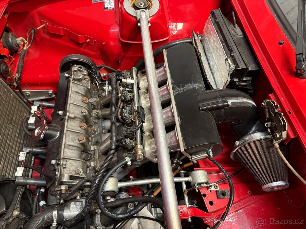 Závodní motor Fiat 128 Coupe 1300ccm 127 koní