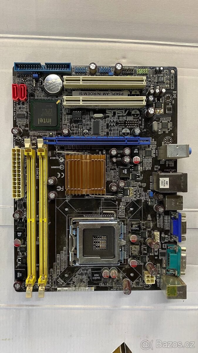 Základ retro pc- 2jádro, 2gb ram, 256mb gpu