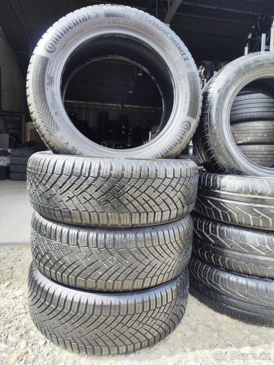 Celoroční pneu = 205/55 R16 = CONTINENTAL