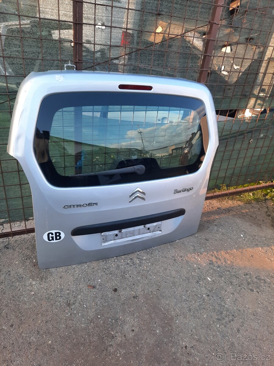 citroen berlingo - zadni viko kufru