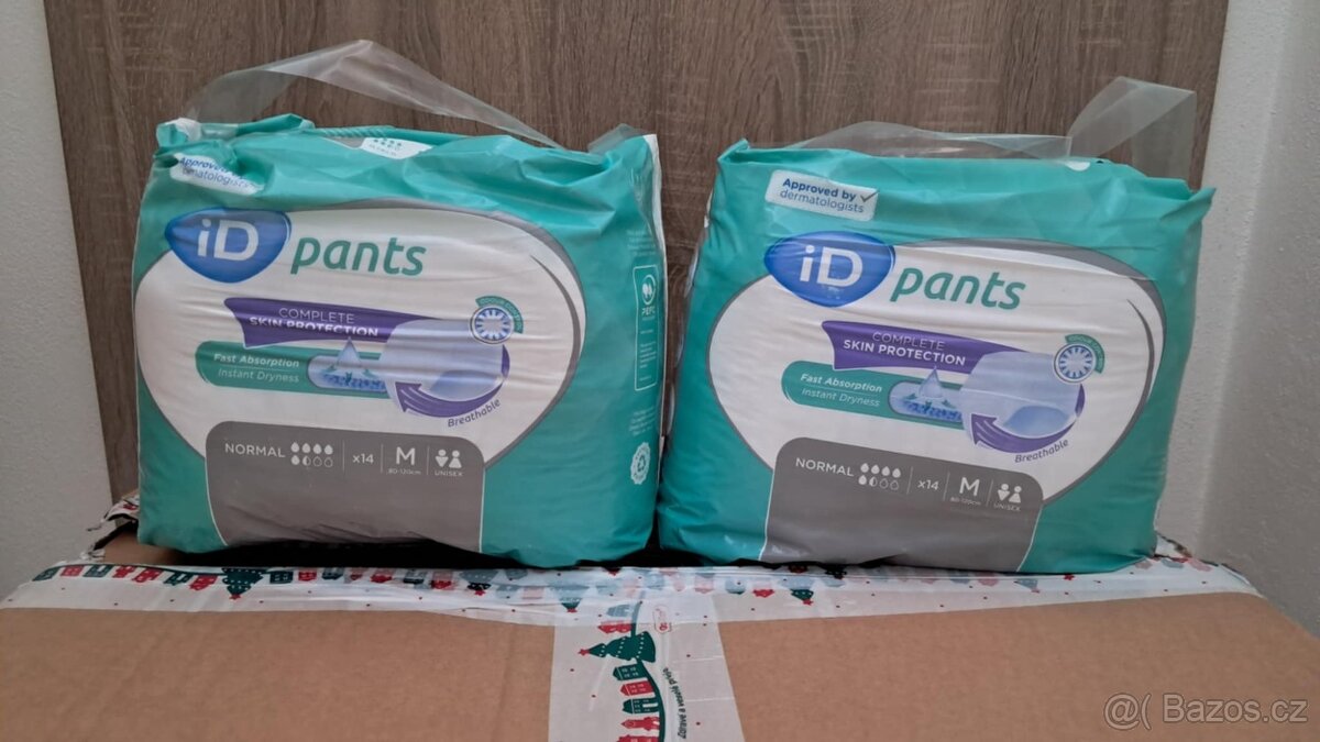 iD Pants Medium Normal plenkové kalhotky navlékací