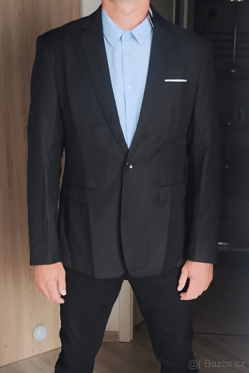 Pánské sako černé