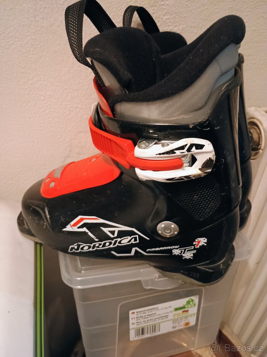 Dětské lyžáky: Nordica vel.18,5/ 20,5/ /Tecnica 22,5