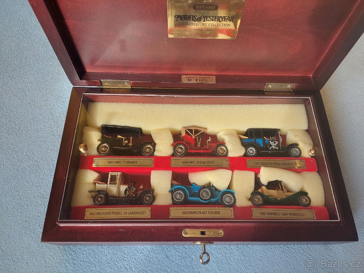 Matchbox yesteryear SET CONNOISSEUR 1984 EXCELENTNÍ