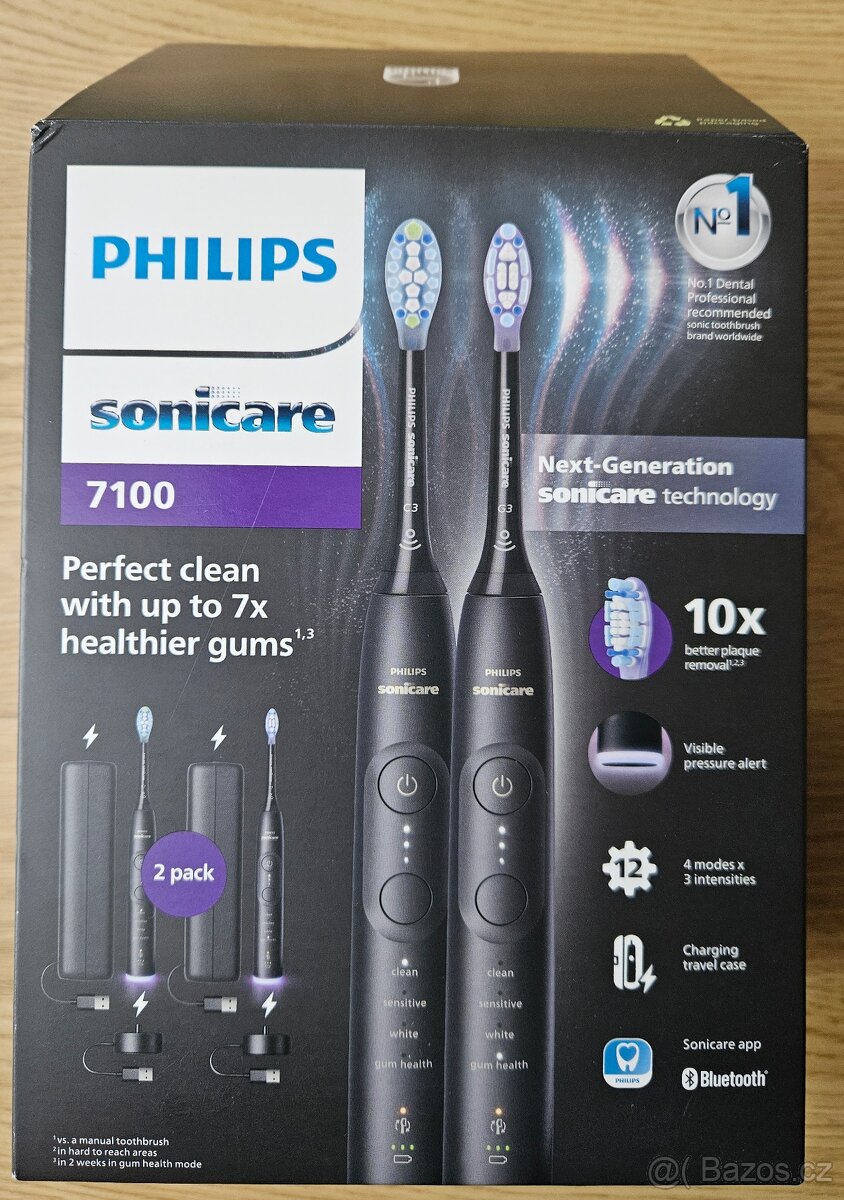 Nerozbalený sonický kartáček Philips Sonicare 7100 s fakturo
